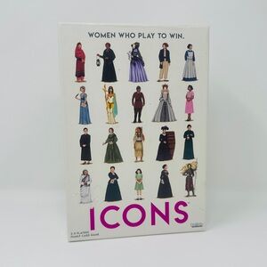 Icons : Women who Play to Win 2-5 player Family Card Game by Buffalo Games